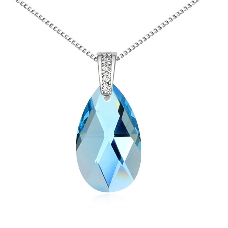 Acheter Goutte Deau Pendentif Cristal Bleu De Collier Swarovski Haute Qualité Femmes Bijoux Mode Cadeau Lady Accessoires De 5,56 € Du Kamis | ... Acheter Goutte Deau Pendentif Cristal Bleu De Collier Swarovski Haute Qualité Femmes Bijoux Mode Cadeau Lady Accessoires De 5,56 € Du Kamis | ...