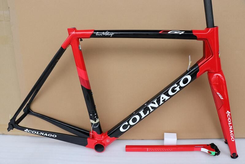 Hombre especificación vóleibol 2020 Nuevo modelo T1100 ud mate de fibra total o pintura brillante Colnago C64 marco del Hombre especificación vóleibol 2020 Nuevo modelo T1100 ud mate de fibra total o pintura brillante Colnago C64 marco del