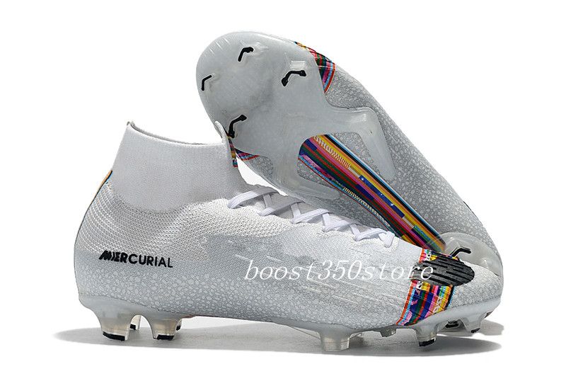 soccer cleats rainbow