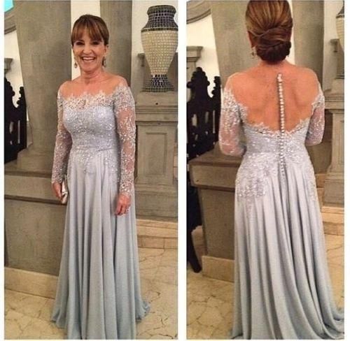 silver grey plus size dresses