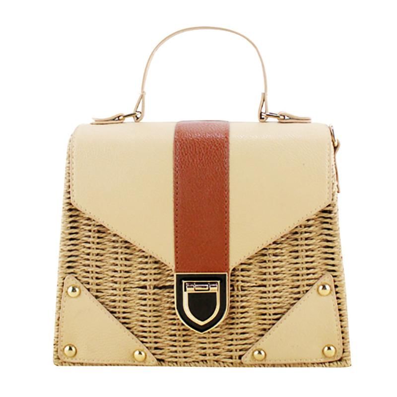 bohemian rattan bag