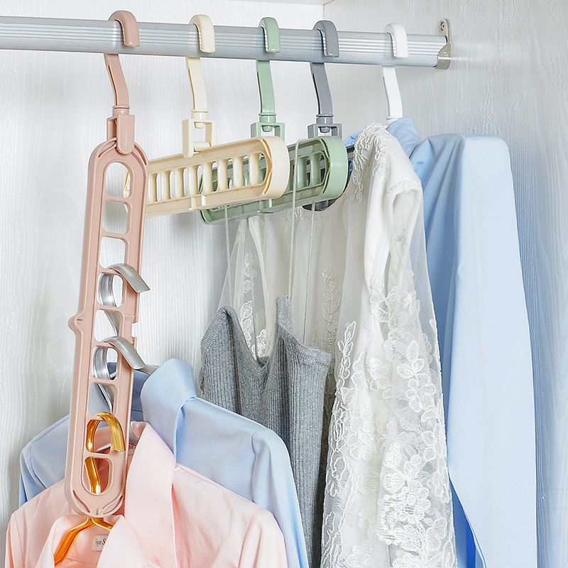 space saving closet hangers