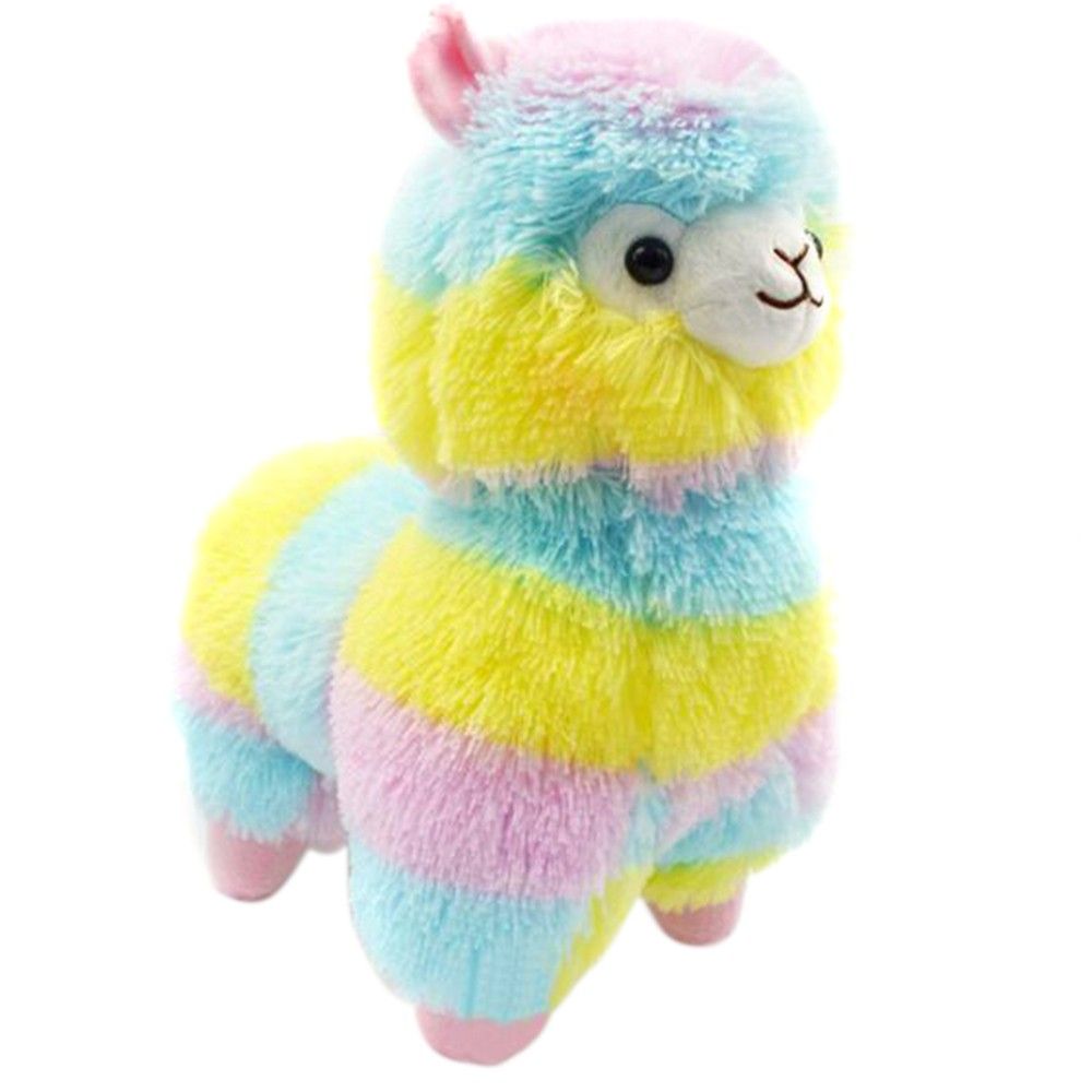 Compre Ovejas Lindo Del Arco Iris Alpaca Animales De Peluche Muñeca Un Regalo Perfecto Para Las Niñas, Lindo Y Suave, Ella Lo Amará. A 6,9 € Del Eternalhope | DHgate.Com
