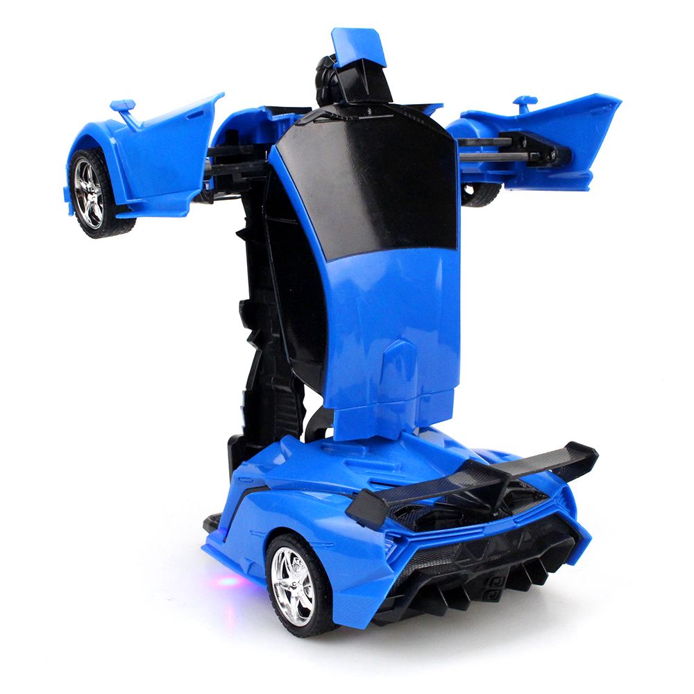 blue rc car