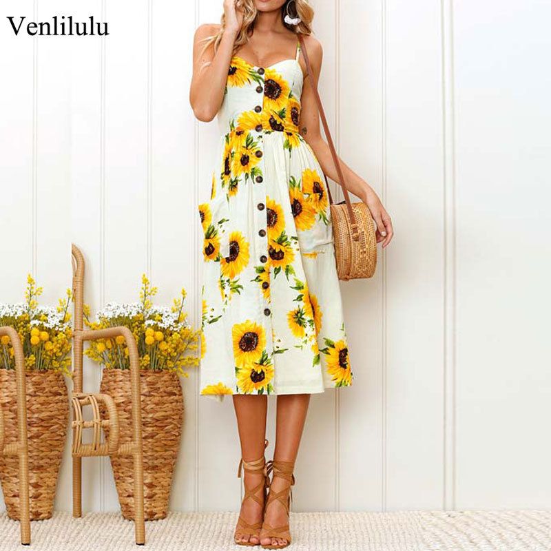 sunflower dress