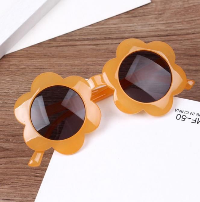 #2 Sunflower Frame Kids Sunglasses