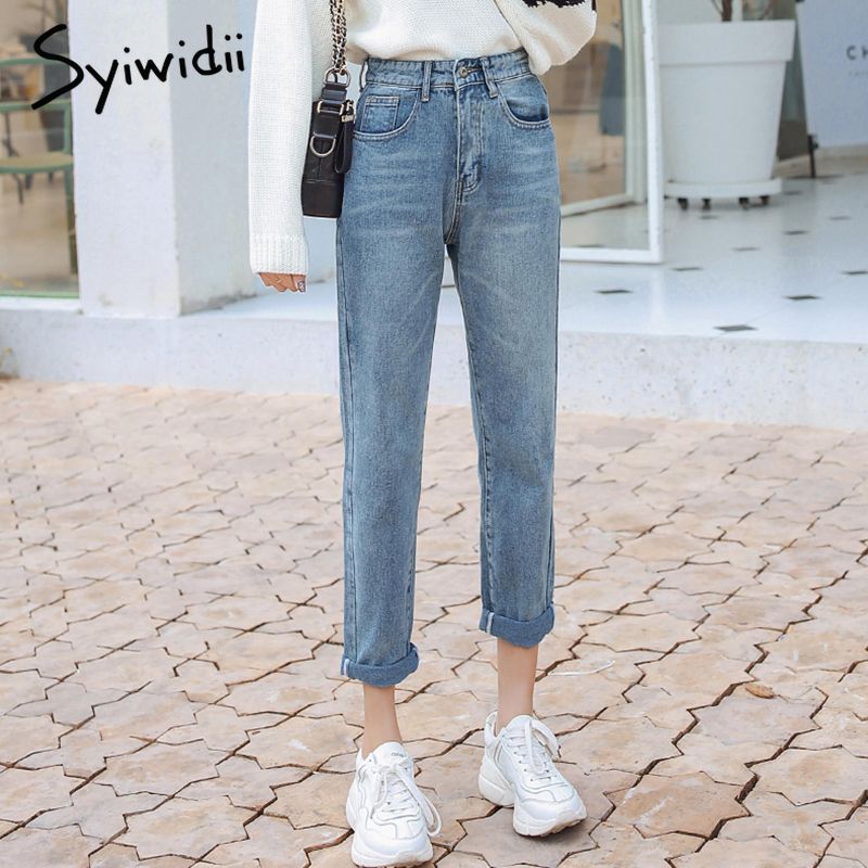 Compra Mamá Jeans Mujer Tallas Grandes Cintura Alta Jeans Pantalones De  Mezclilla Harem Loose Vintage Azul Algodón Washed Casual 2019 Moda 5xl Para  Mujer Barato | Entrega Rápida Y Calidad | Es.Dhgate