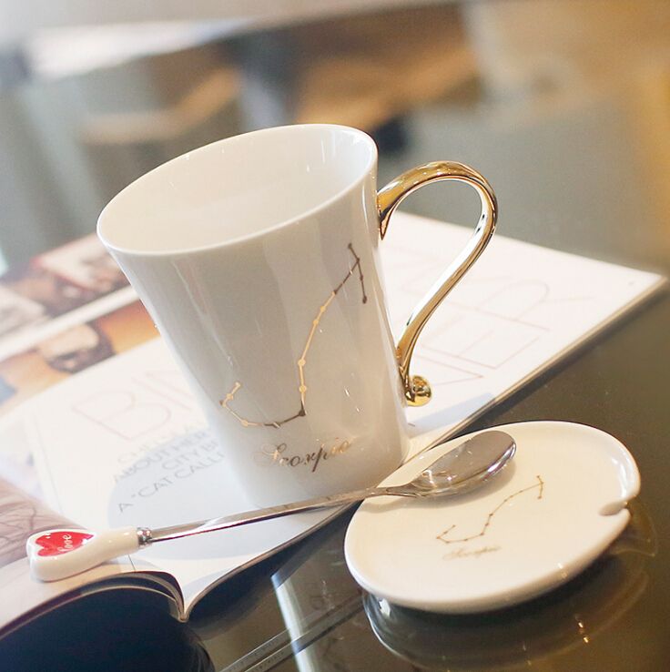 satin al yaratici seramik mug kahve kupasi kapak kasik cift kupa nefis kupasi seramik bardaklar uretici hediye ozellestirme tl44 81 dhgate comda