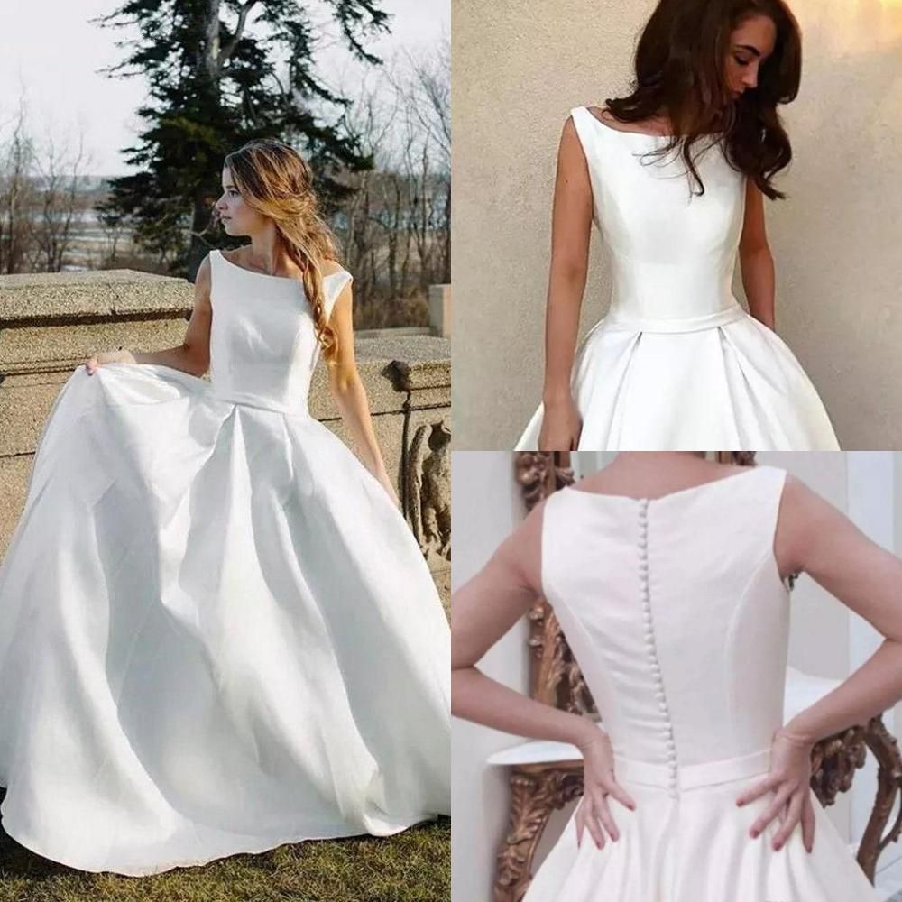 vestido de noiva cerimonia simples