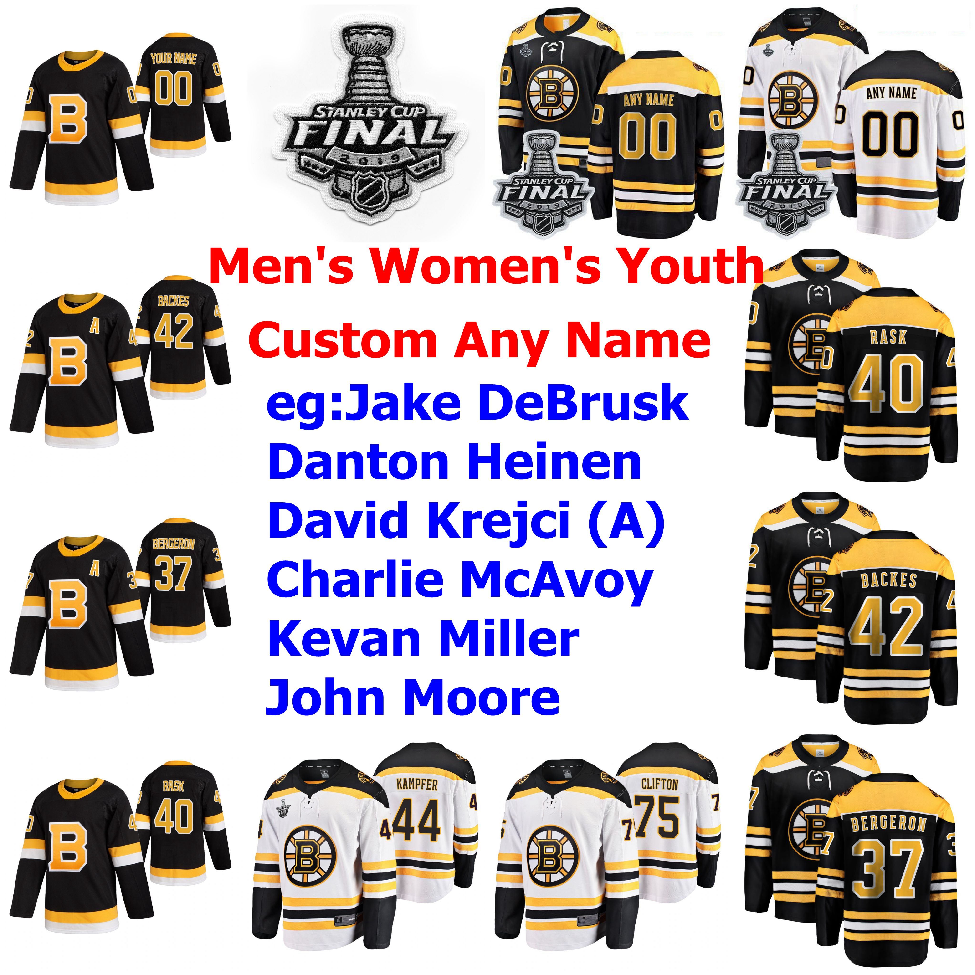 boston bruins david backes jersey