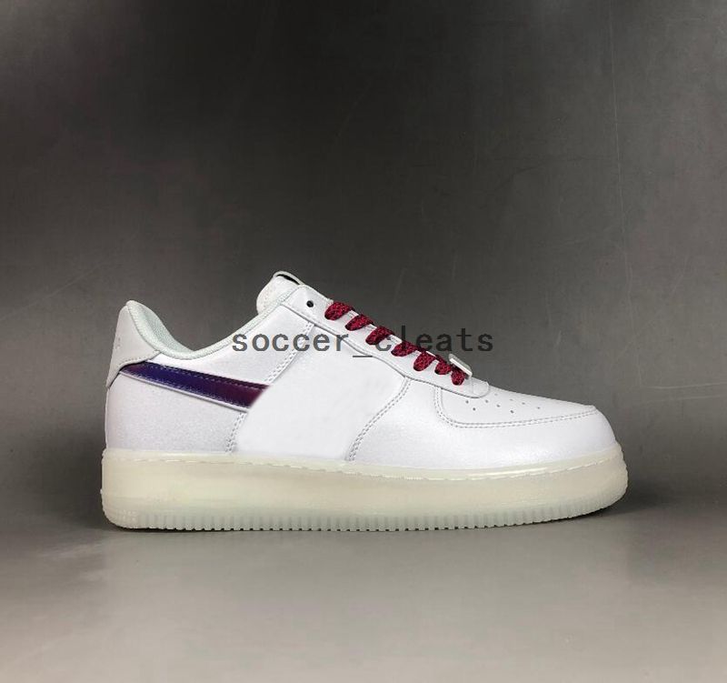 Nuevo 1 Zapatillas De Running De Lo Mio República Dominicana 3M Lengua  Mujer Hombre Entrenadores Zapatillas De Deporte Fuerzas Low One Sports  Blanco Rojo Zapatos Por Soccer_cleats, 128,92 € | Es.Dhgate.Com