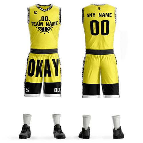 basketball yellow jersey