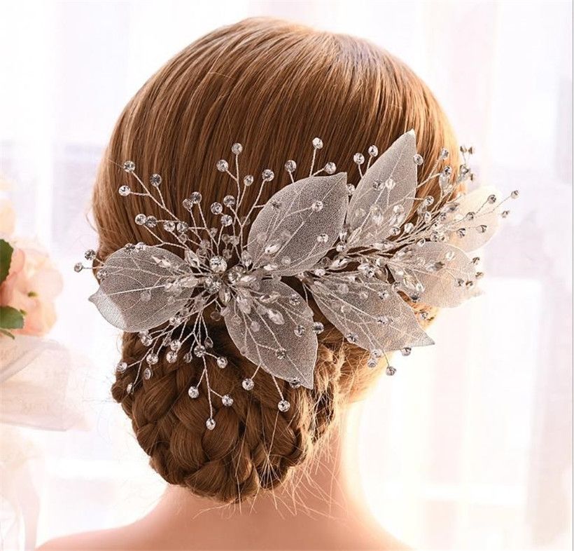 Vintage Leaf Headpiece Wedding Bridal Hair Accessories Headband