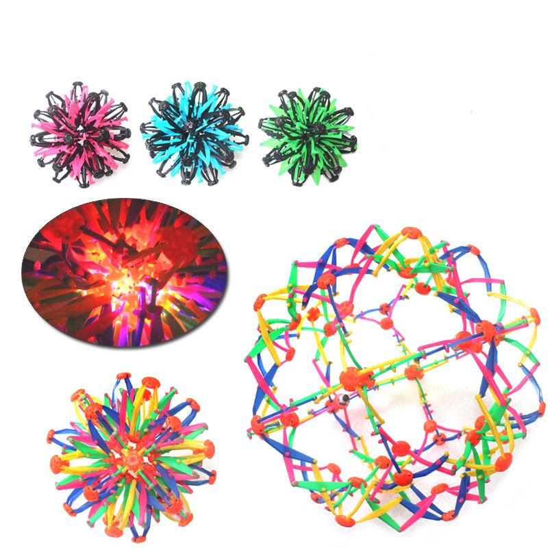 expanding plastic ball