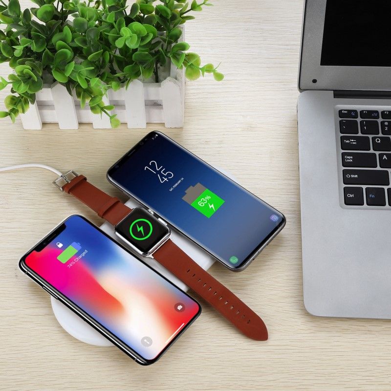 2019 Wireless Charging Pillow Three In One Wireless Charger For