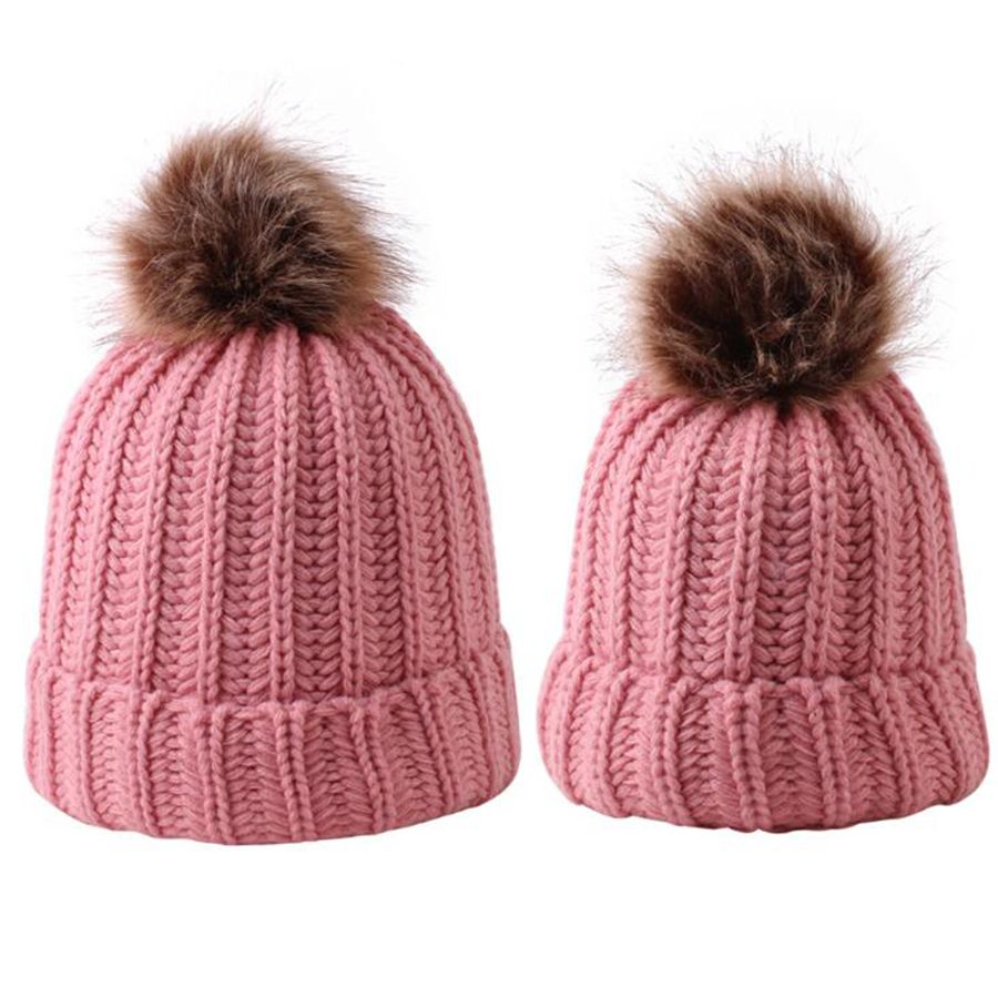 wool bobble hat