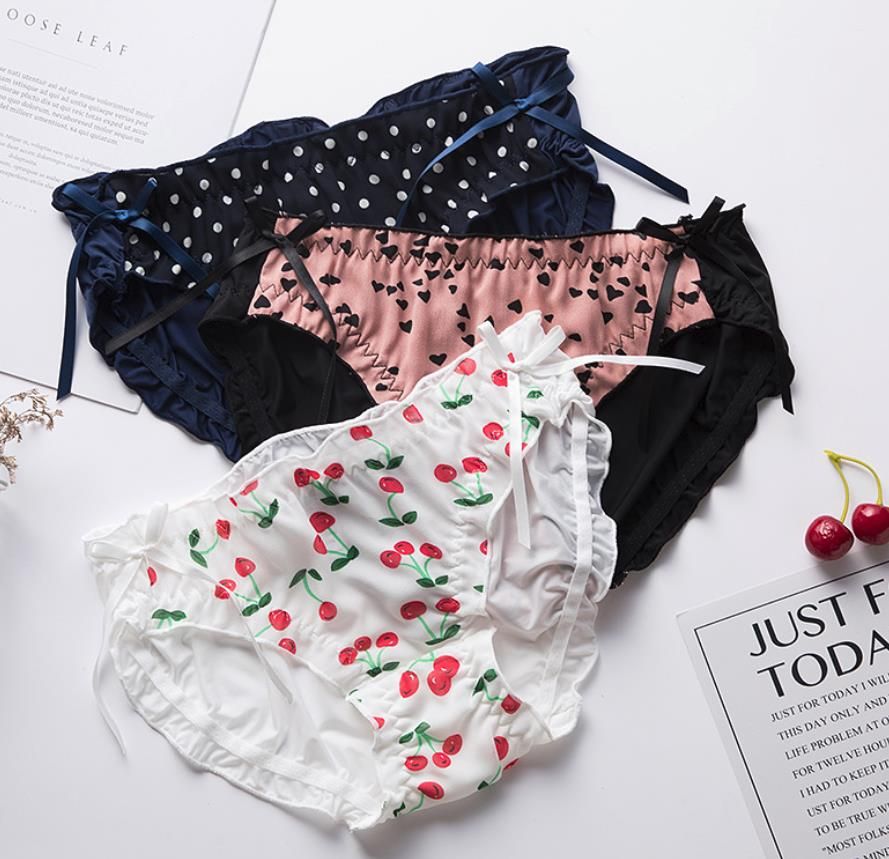 Compre Nueva Llegada Fotos 100% Reales M L Lindo Encantador De Lolita Único  Fresa Cereza Volante Bragas De Las Bragas De La Ropa Interior Breve A 3,1 €  Del Ulike_ | Es.Dhgate.Com