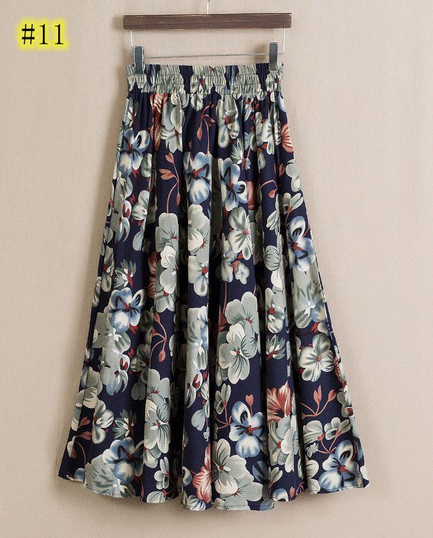 linen skirts and dresses