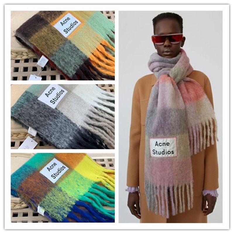 acne studios silk scarf