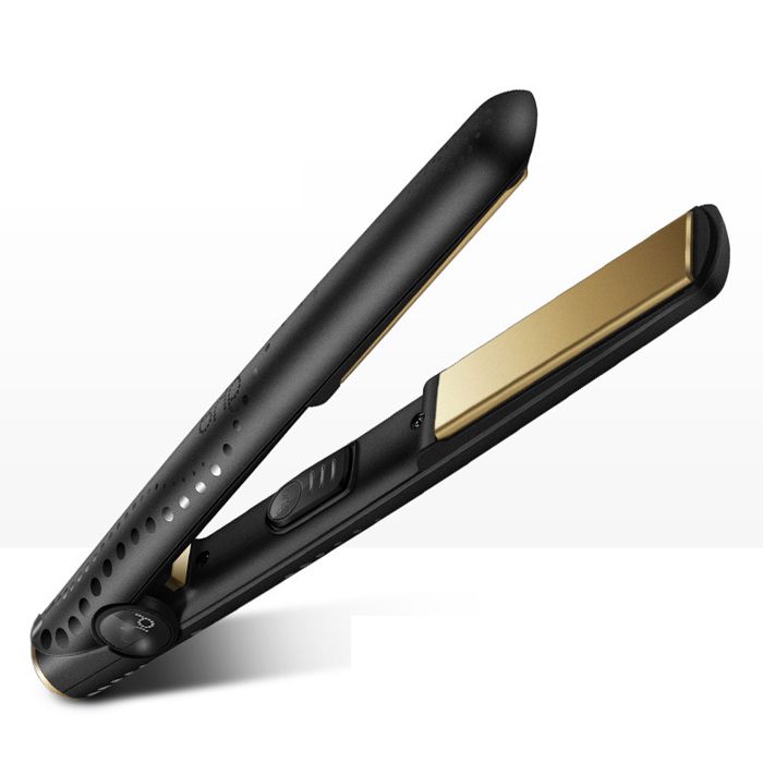 black and gold hair straightener