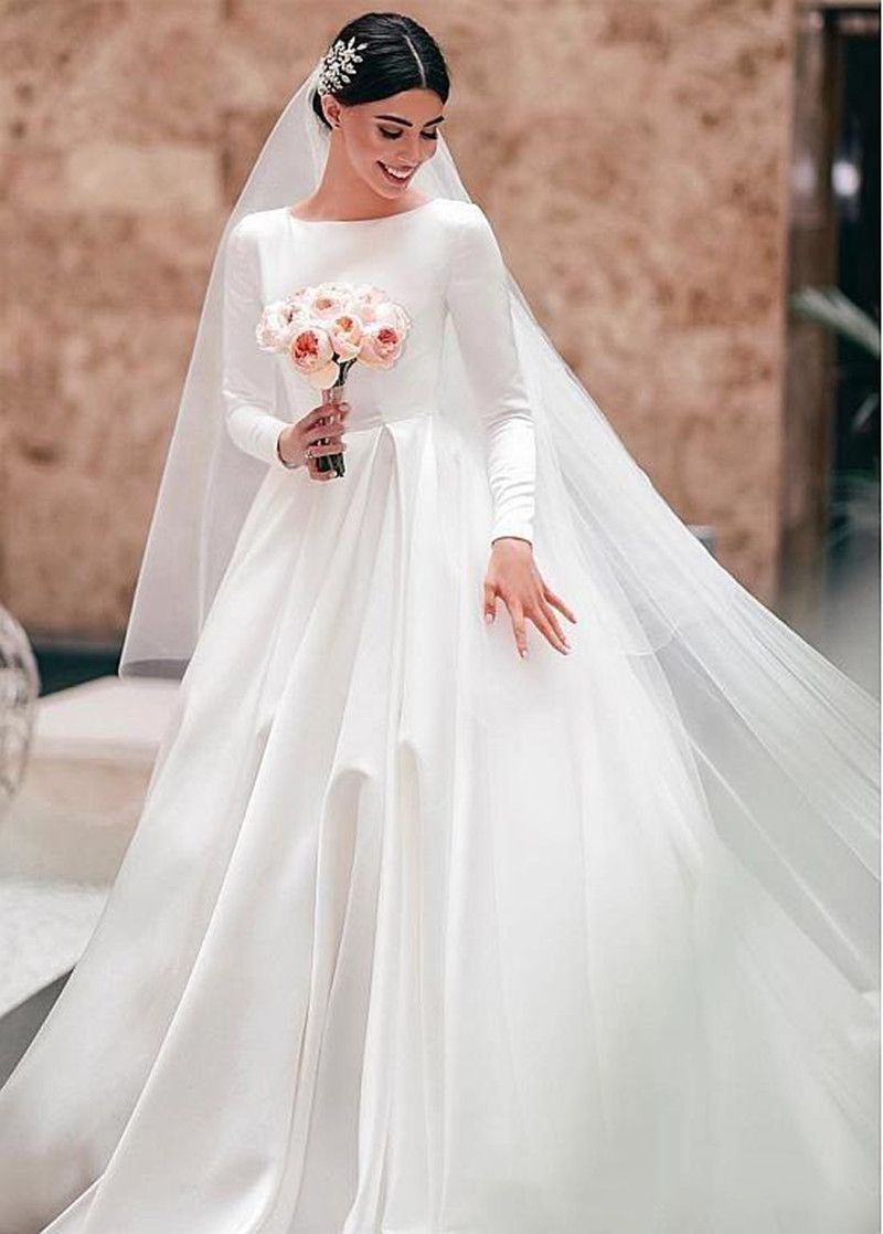 modest dresses for weddings