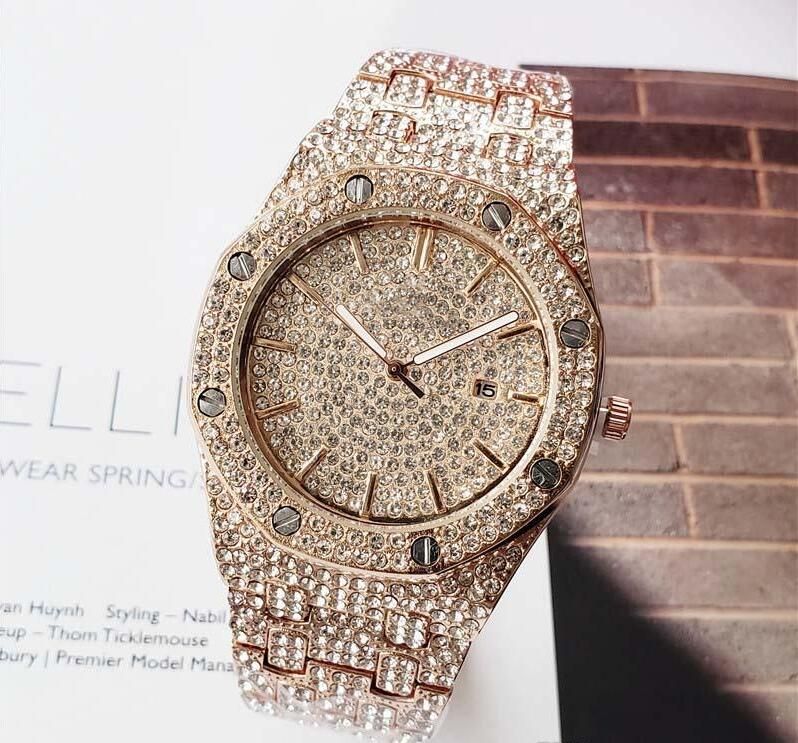 all diamond watch womens