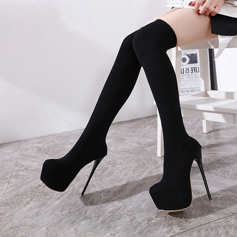 Platform Heels Boots Winter Boot 