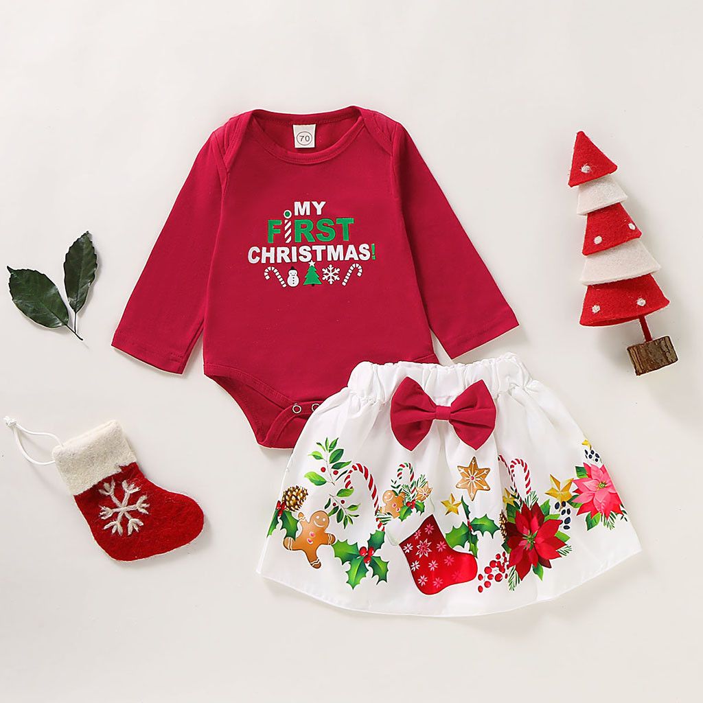 my first christmas girl clothes