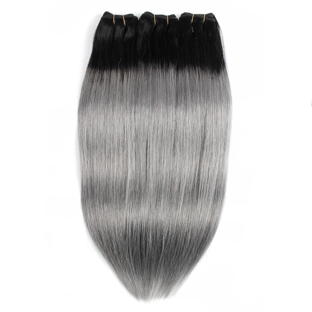 Grosshandel Ombre Echthaar Bundles Farbe 1b Dunkelgrau Silber Rosa Peruanisches Glattes Haar 3 Oder 4 Bundles 10 18 Zoll Remy Echthaar Extensions Von Bobbihair 95 24 Auf De Dhgate Com Dhgate