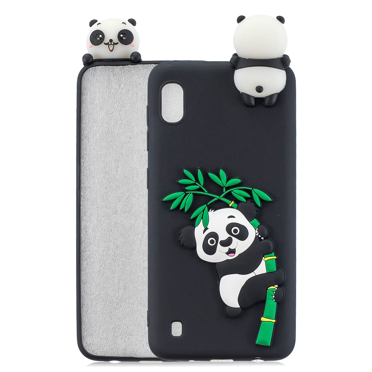 Espinas Generalmente hablando Haiku Para Samsung A10 / A50 / A30 teléfono caso de la historieta 3D de la panda de bambú Espinas Generalmente hablando Haiku Para Samsung A10 / A50 / A30 teléfono caso de la historieta 3D de la panda de bambú