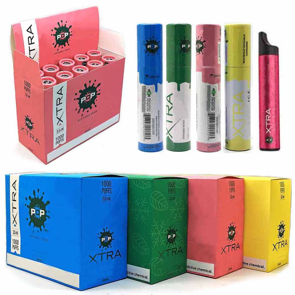 High Quality Pop Xtra Disposable Device 3 5ml Disposable Vape Pen Pod Starter Kit Pre Filled Pop Disposable 1 2ml With Security Code Empty From Szcathy 1 86 Dhgate Com