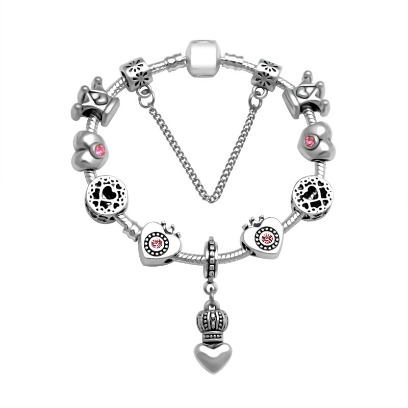 Cheap New Design Silver Plated Crystal 