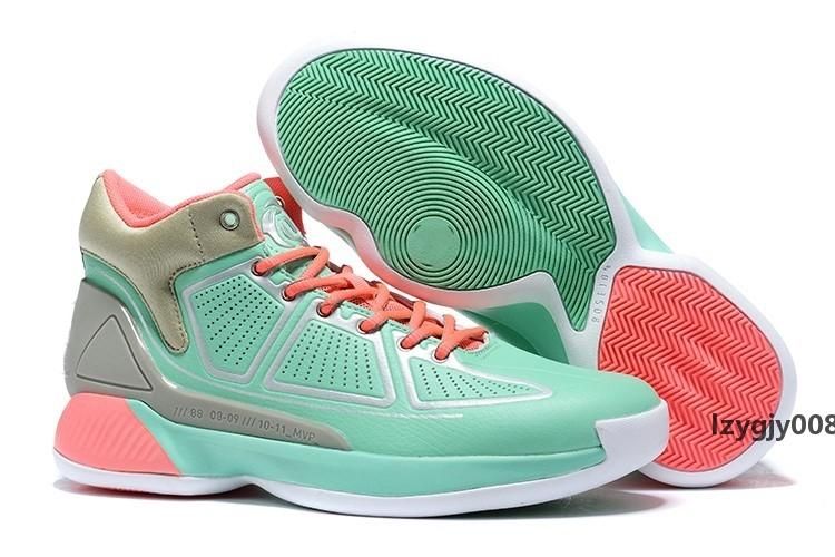 derrick rose shoes green