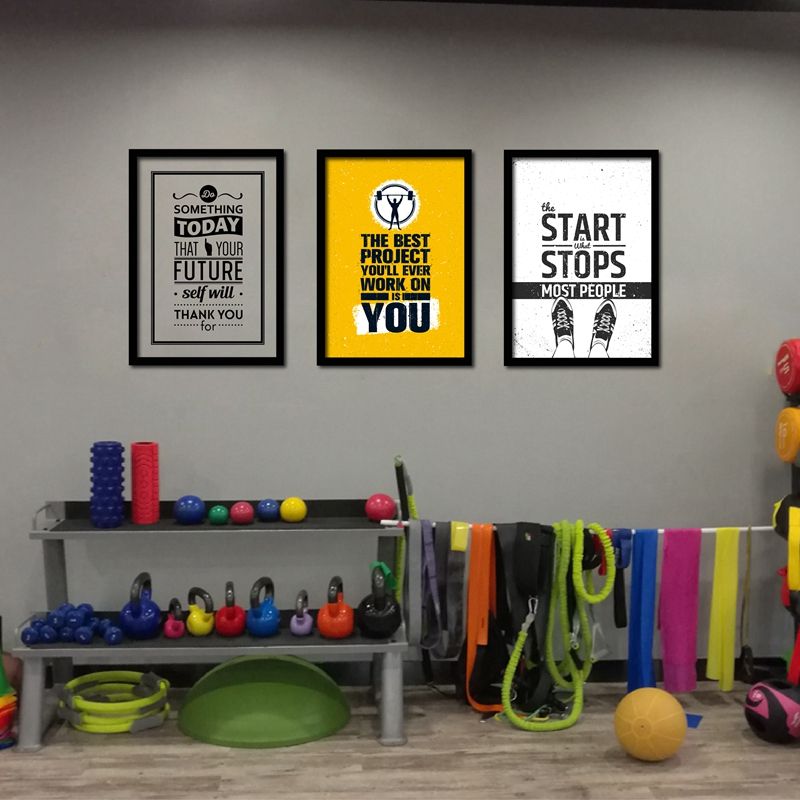 2020 Home Gym Wall Art Poster Canvas Painting Motivational Fitness Quote Art Prints Picture Gym Modern Wall Decoration From Rudelf 21 19 Dhgate Com