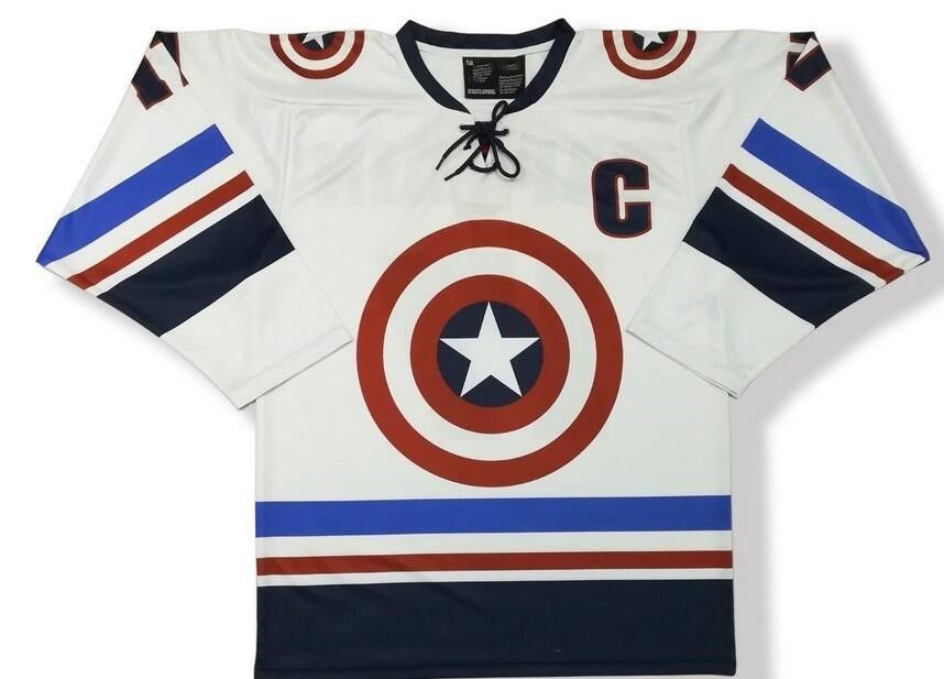 captain hockey jersey