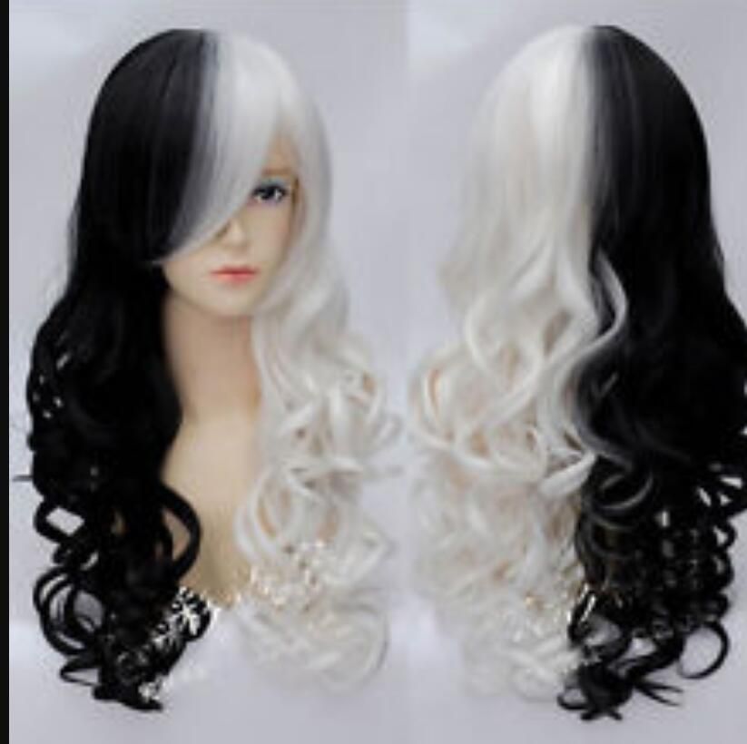 grey hair wig costume