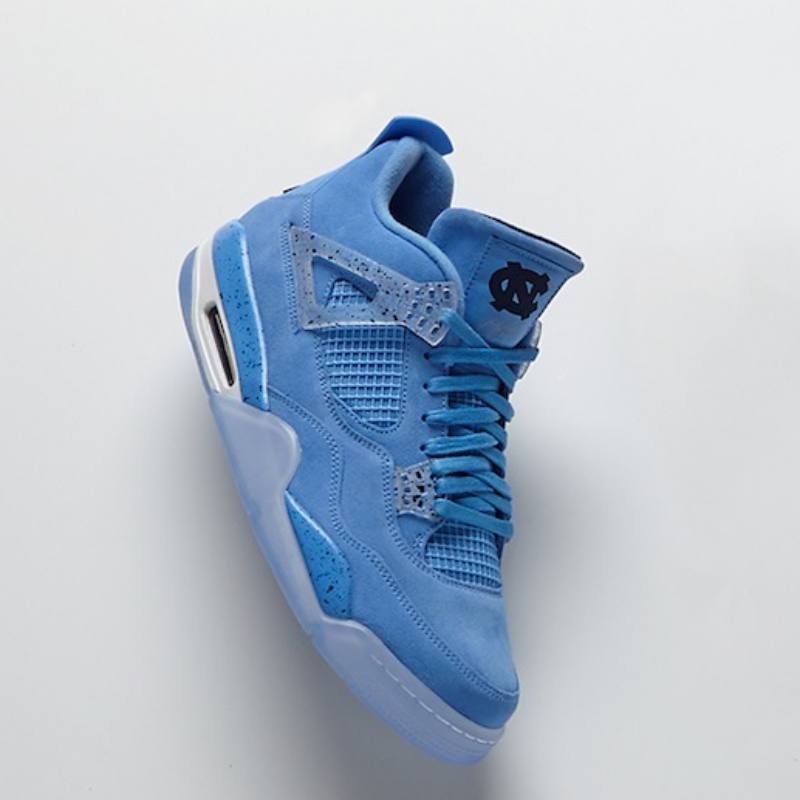 4s Unc Blue Player Edition TOP Factory Version 4 Basketball Shoes Mens Trainers 2019 Suede 