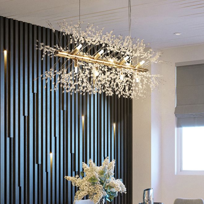modern rectangular light fixtures