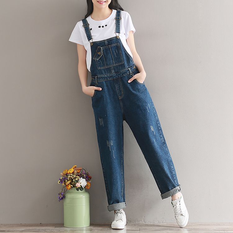 Compre YSMARKET Marca Jeans Mujer Jumpsuit Denim Romper Overoles Pantalones  Largos Ocasionales Vaqueros Pantalones De Mezclilla Básicos De Pierna Ancha  Mamelucos Femeninos A 25,42 € Del Yannismarket002 | Es.Dhgate.Com