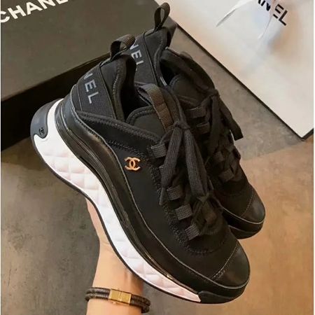 Compre Chanel Shoes New Zapatos De Cuero De Lujo De Las Mujeres De Lujo Zapatillas De Deporte Del Holgazan De Calidad Ninos Amaestradores De Los Zapatos Para Hombre Zapatos De Los