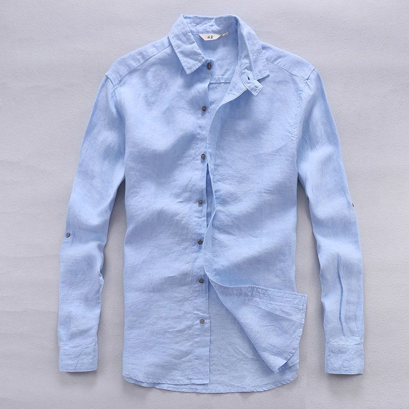 linen casual shirt