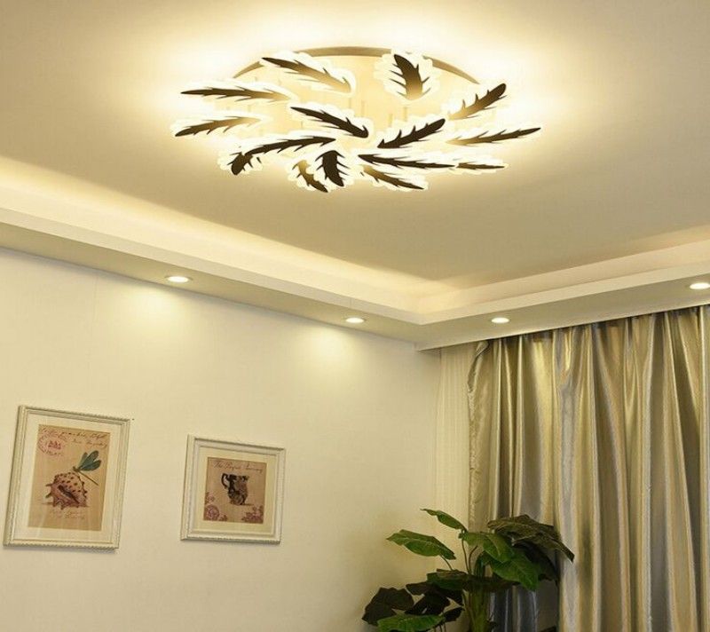 2019 Led Chandelier Remote Control Led Ceiling Lights Modern For