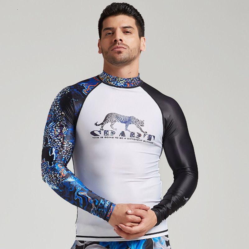 long sleeve swimsuit men