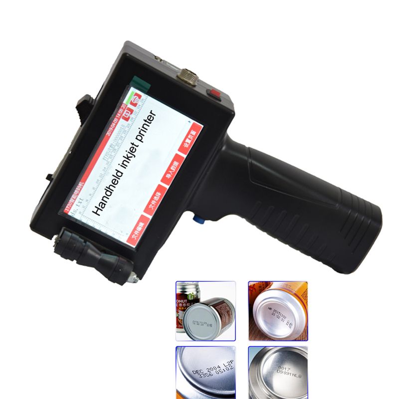 MXBAOHENG Handheld Inkjet Printer Smart Code Printing Machine 50mm Print Height w/Touch Screen Double Nozzle MXBAOHENG Handheld Inkjet Printer Smart Code Printing Machine 50mm Print Height w/Touch Screen Double Nozzle