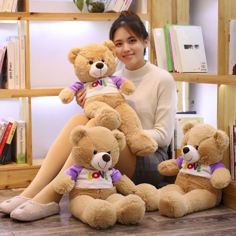 teddy bear with girl