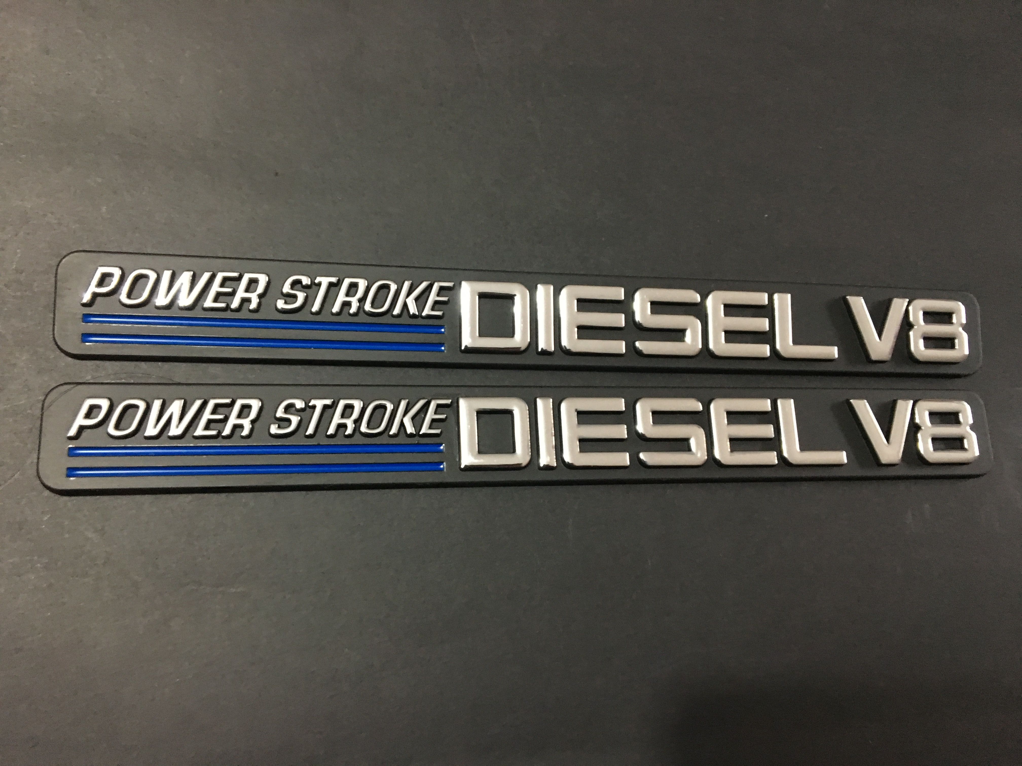 Powerstroke Diesel Emblem