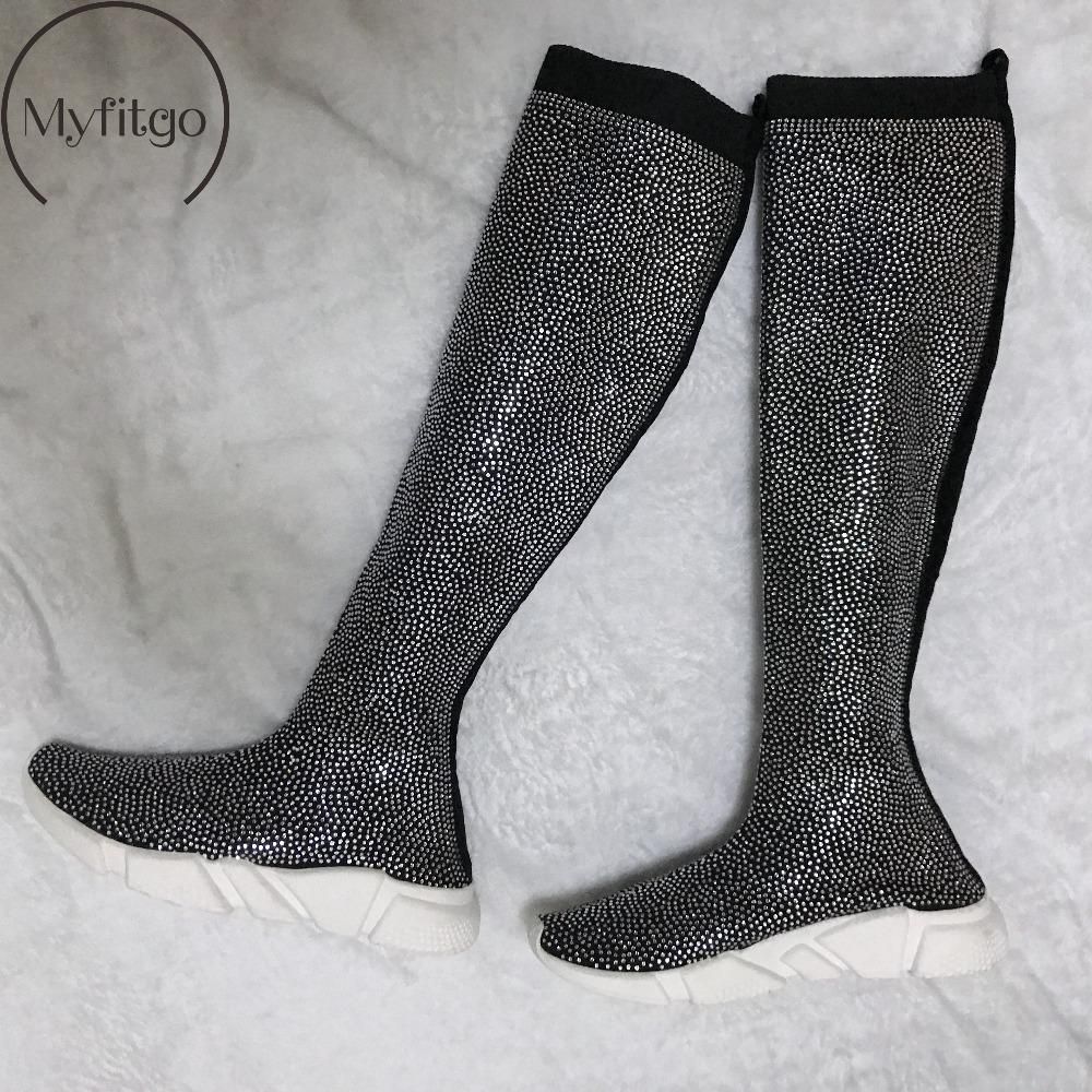 thigh high sneaker boots womens