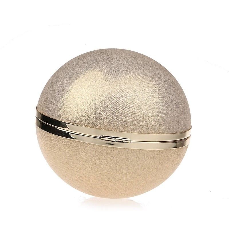 spherical clutch bag