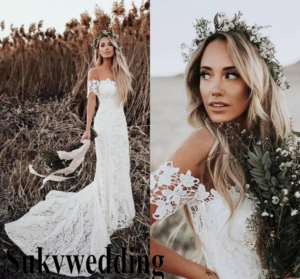 Wedding dress for hot country Clearance