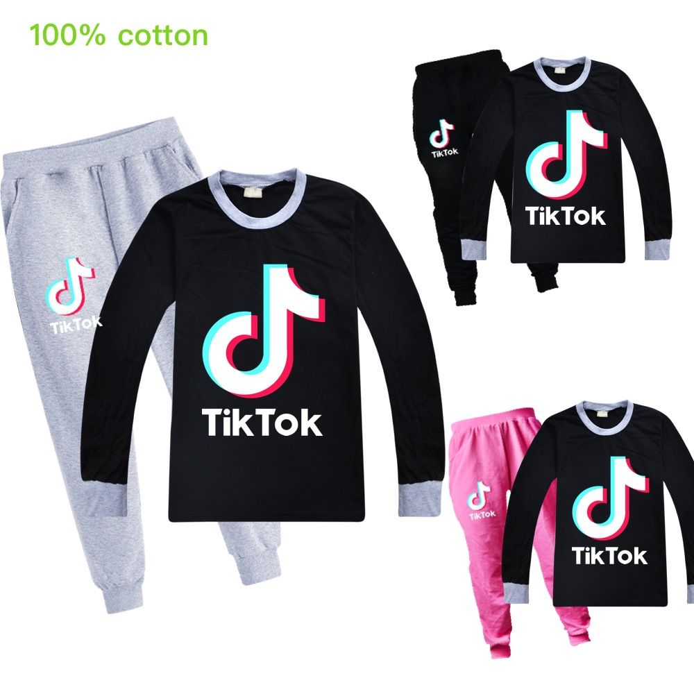 Compra Ropa Tik Tok De La Manera Fijadas Conjunto De Algodón Camiseta  Pantalones Para 5 14years Niño Niños Niñas Verano Camisetas Pantalones Ropa  Fijada Ropa De Abrigo Barato | Entrega Rápida Y